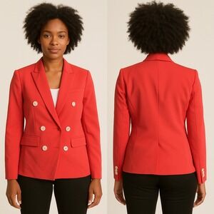 Ellen Tracy Women's Cropped One-Button Blazer Small – New With Tags